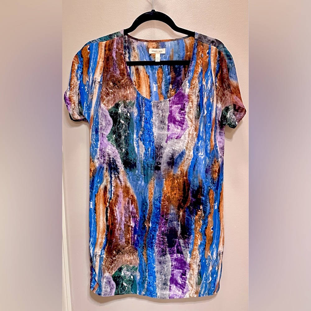 ⭐️Silence & Noise Abstract Print Dress⭐️